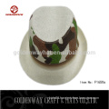 cheap straw fedora hats for promotion
